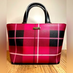 Kate Spade & Beautiful Plaid Tote